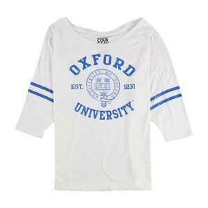 Courtship+Suitors Mens Oxford Graphic T-Shirt, White, NWT